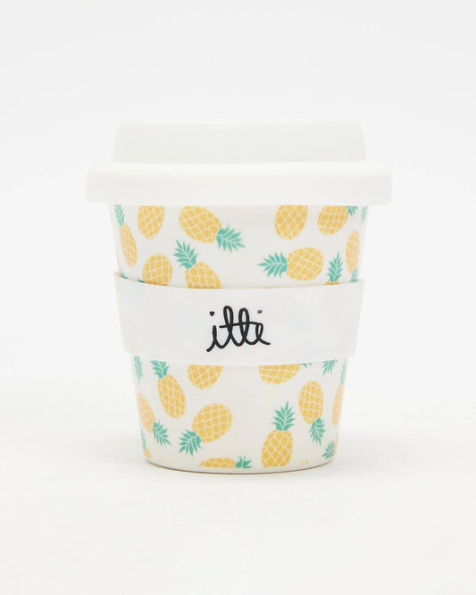 Itti Bamboo Baby Cino Cup + 2 Straws - Pineapple Delight PREORDER