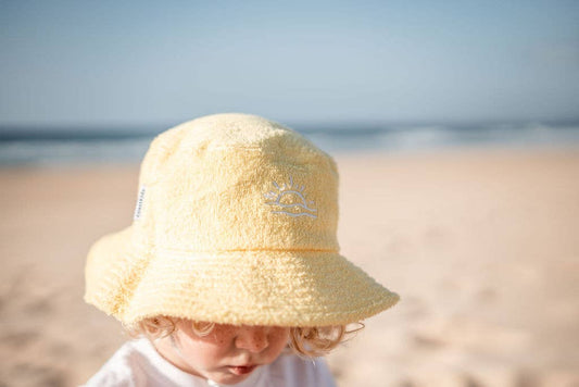 Terrigal bucket hat - terry towelling bucket hat