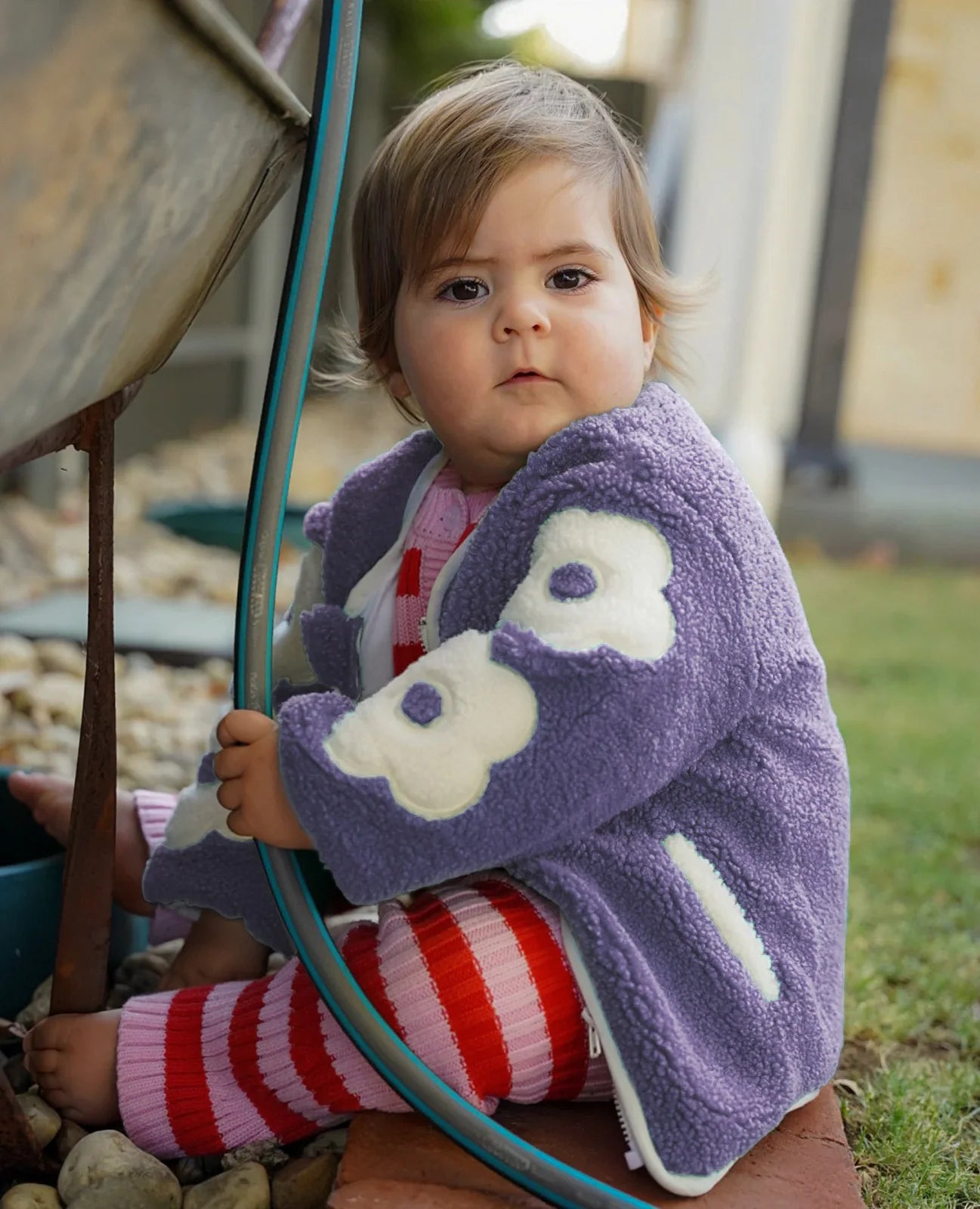 Pip & Lenny - Winnie Cosy Coat Lilac