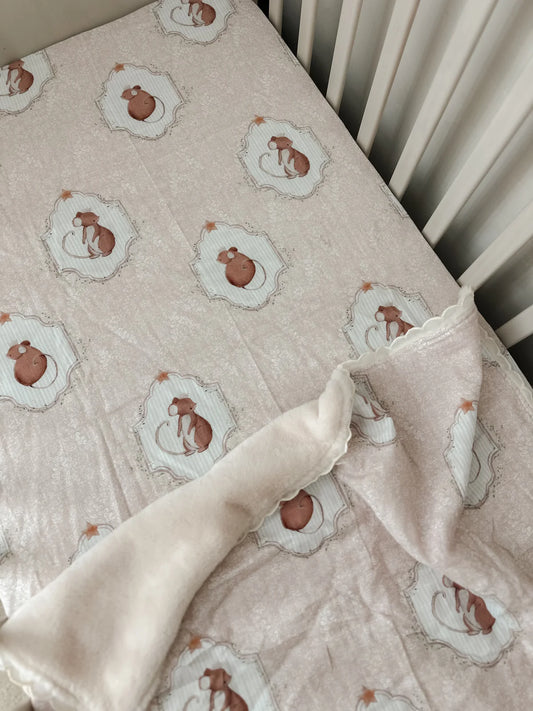 Pop Ya Tot Sweet Squeak Cot Sheet