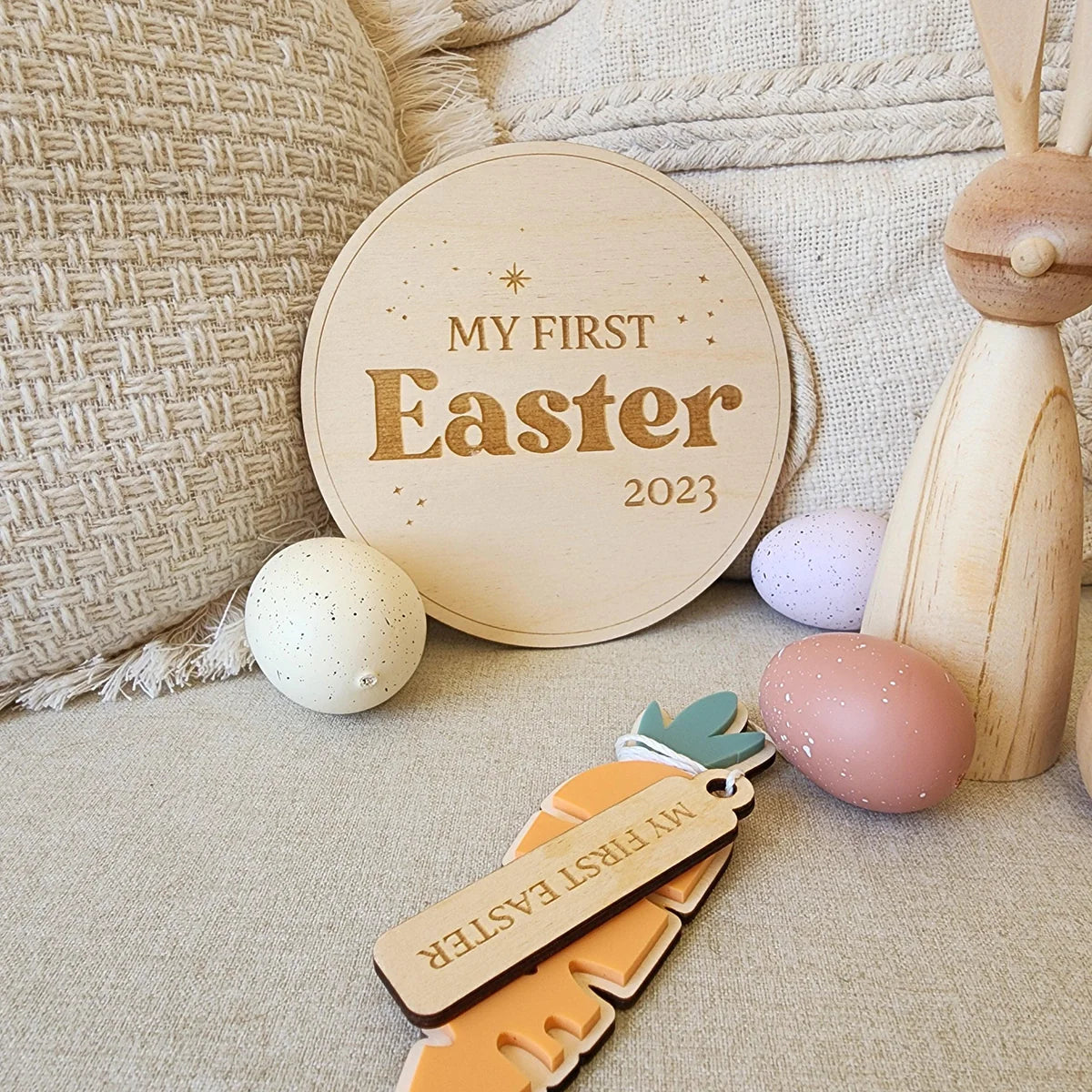 My First Easter 2024 - Easter Milestone Disc (old year but could use for keepsake)