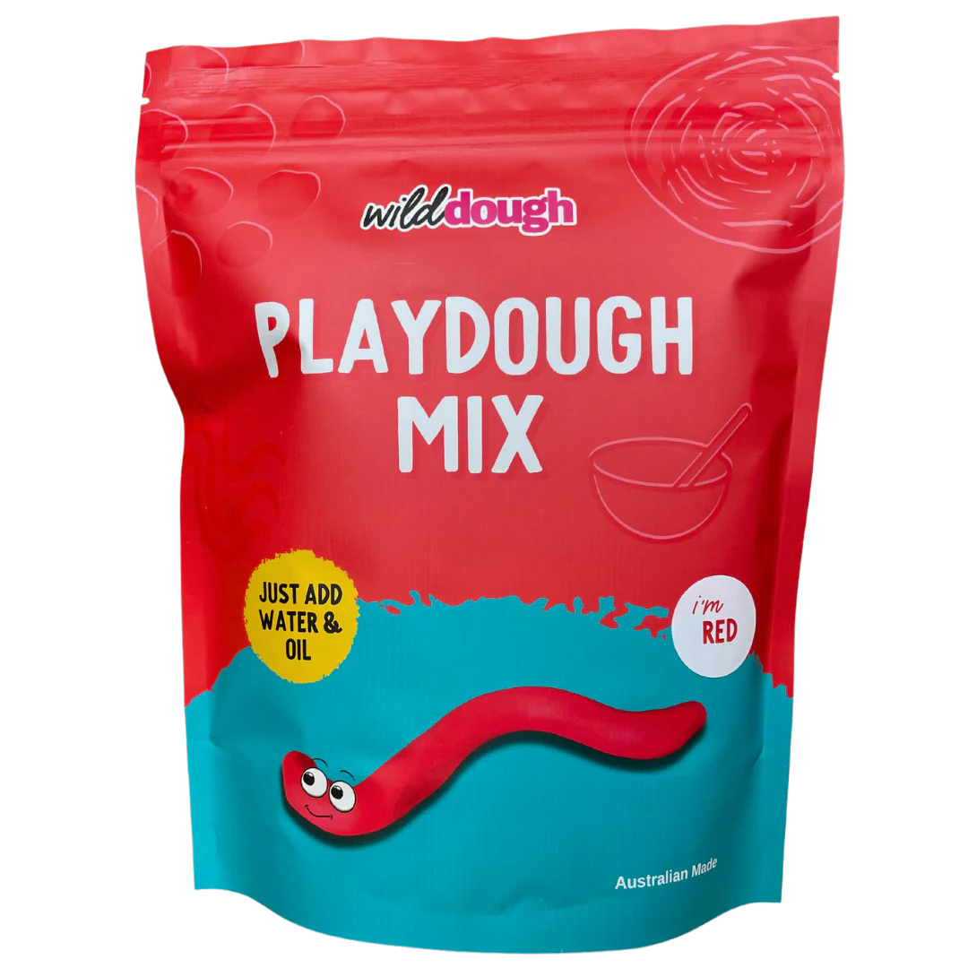 Wild Dough - DIY Play Dough Mix - Red