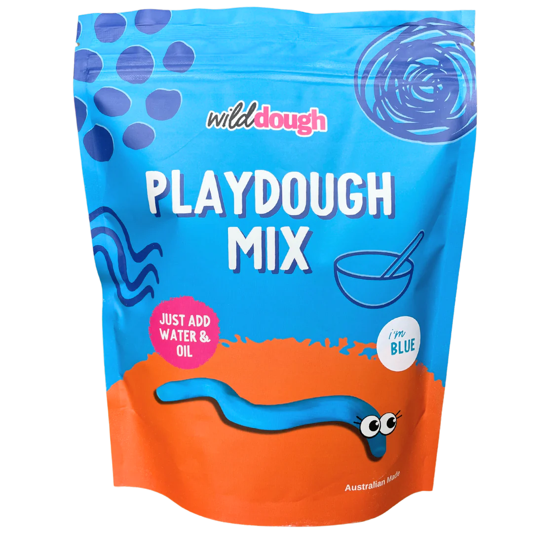 Wild Dough - DIY Play Dough Mix - Blue