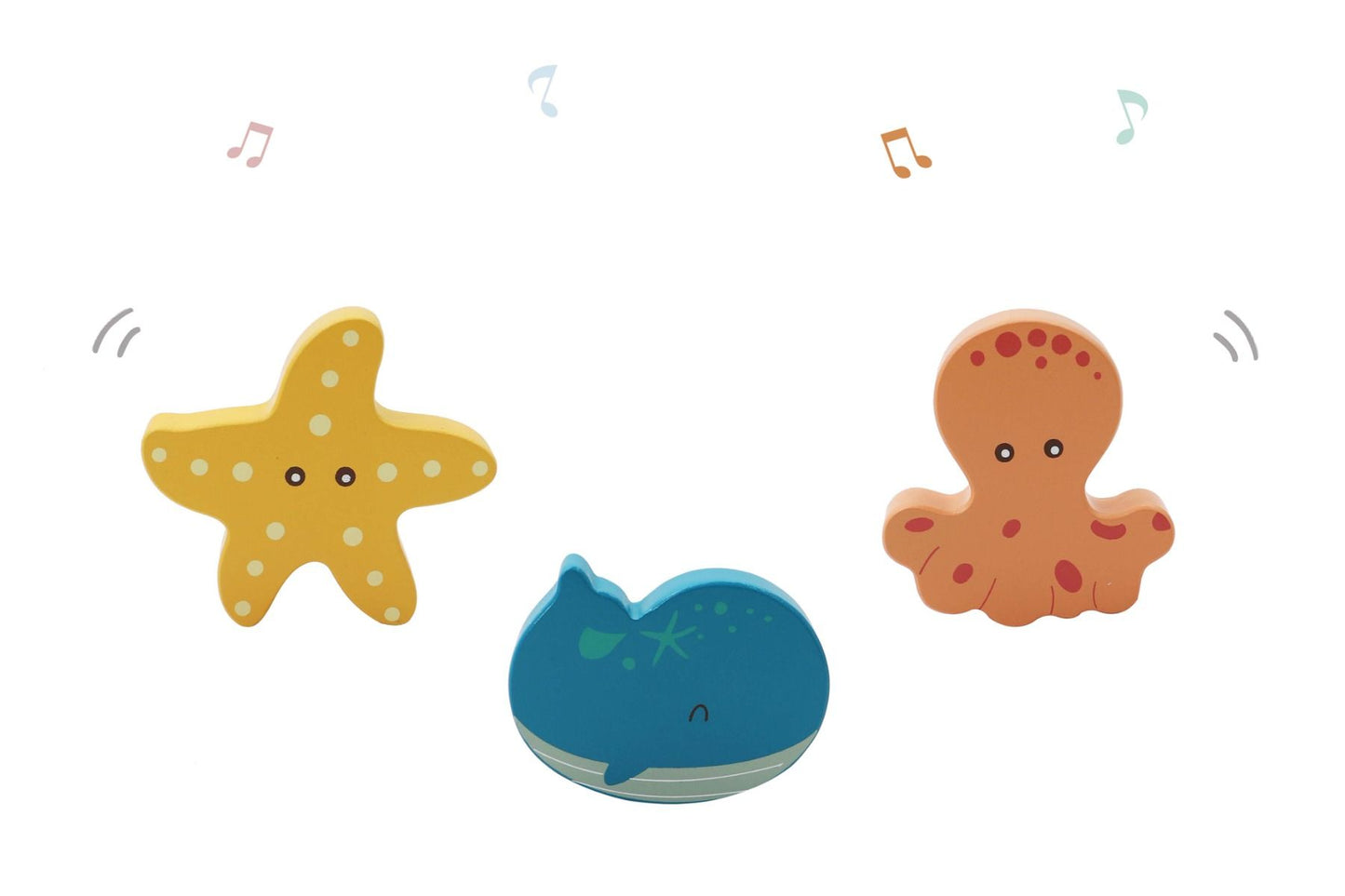 Wooden Sea Life Maracas