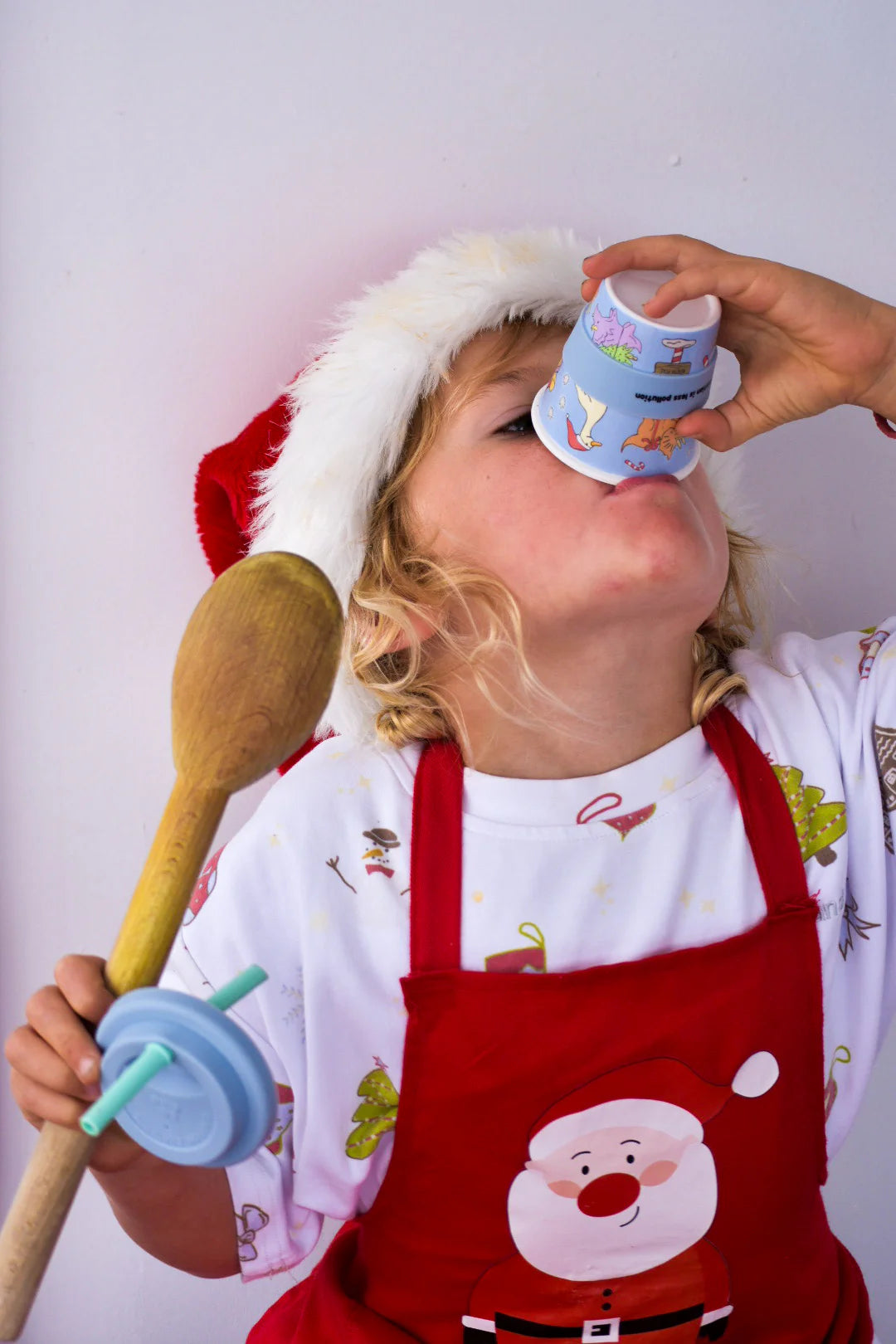 Santa's Little Sipper Pink