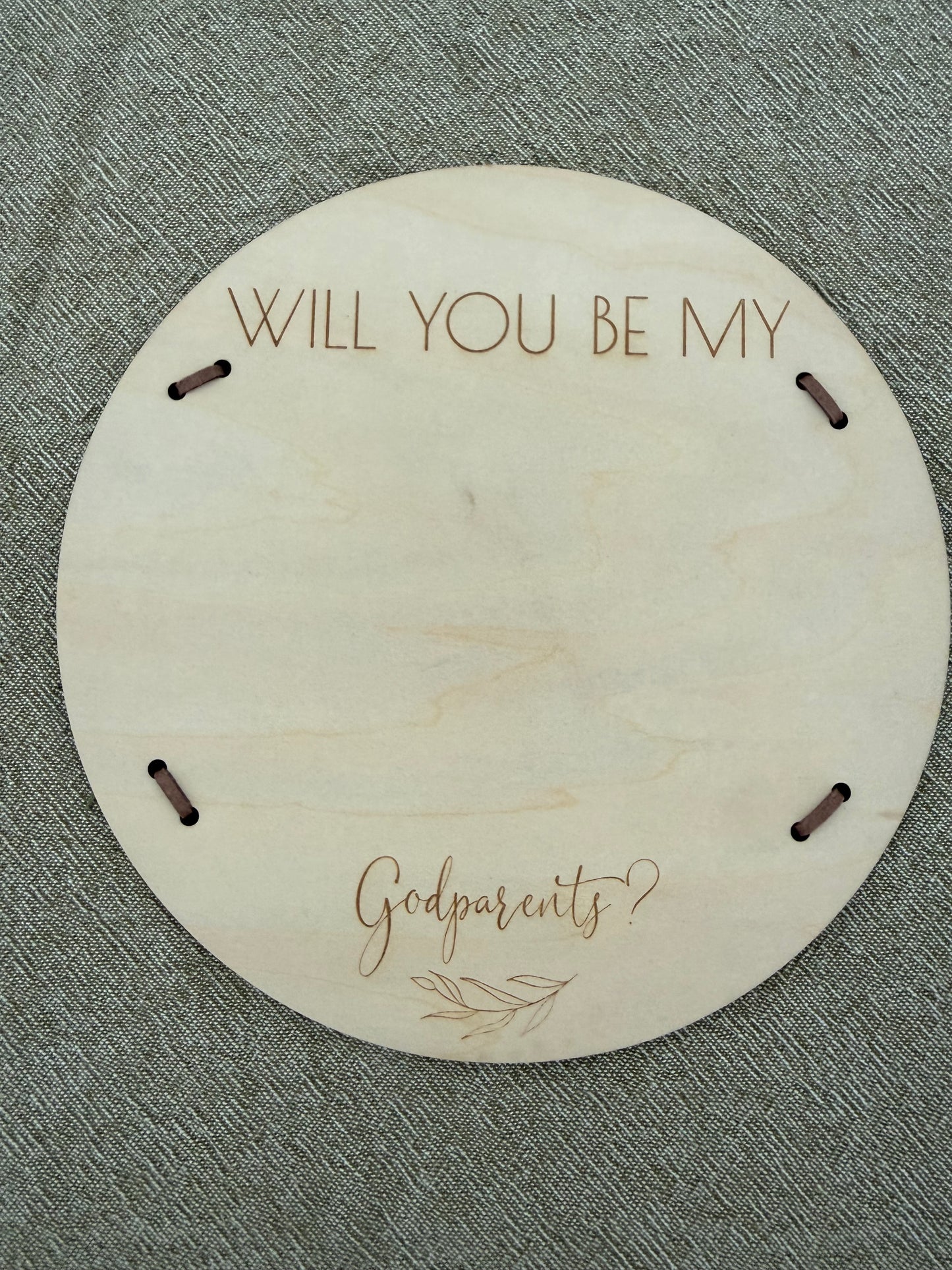 Will You Be My Godparents