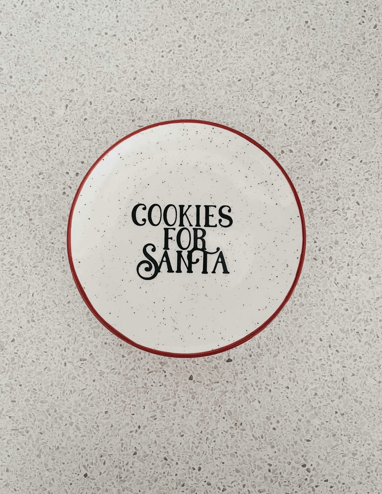 Bencer&Hazelnut Cookies For Santa Plate - PREORDER