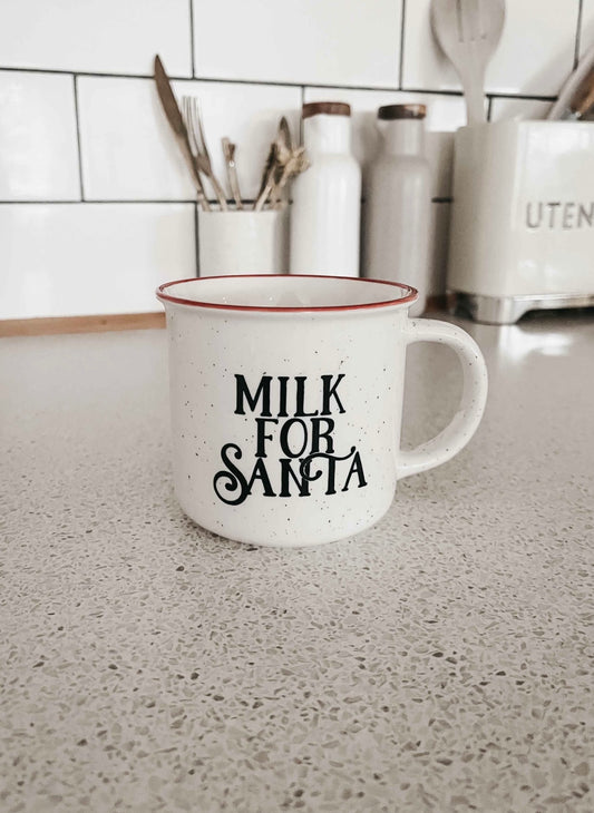 Bencer&Hazelnut Milk For Santa Mug