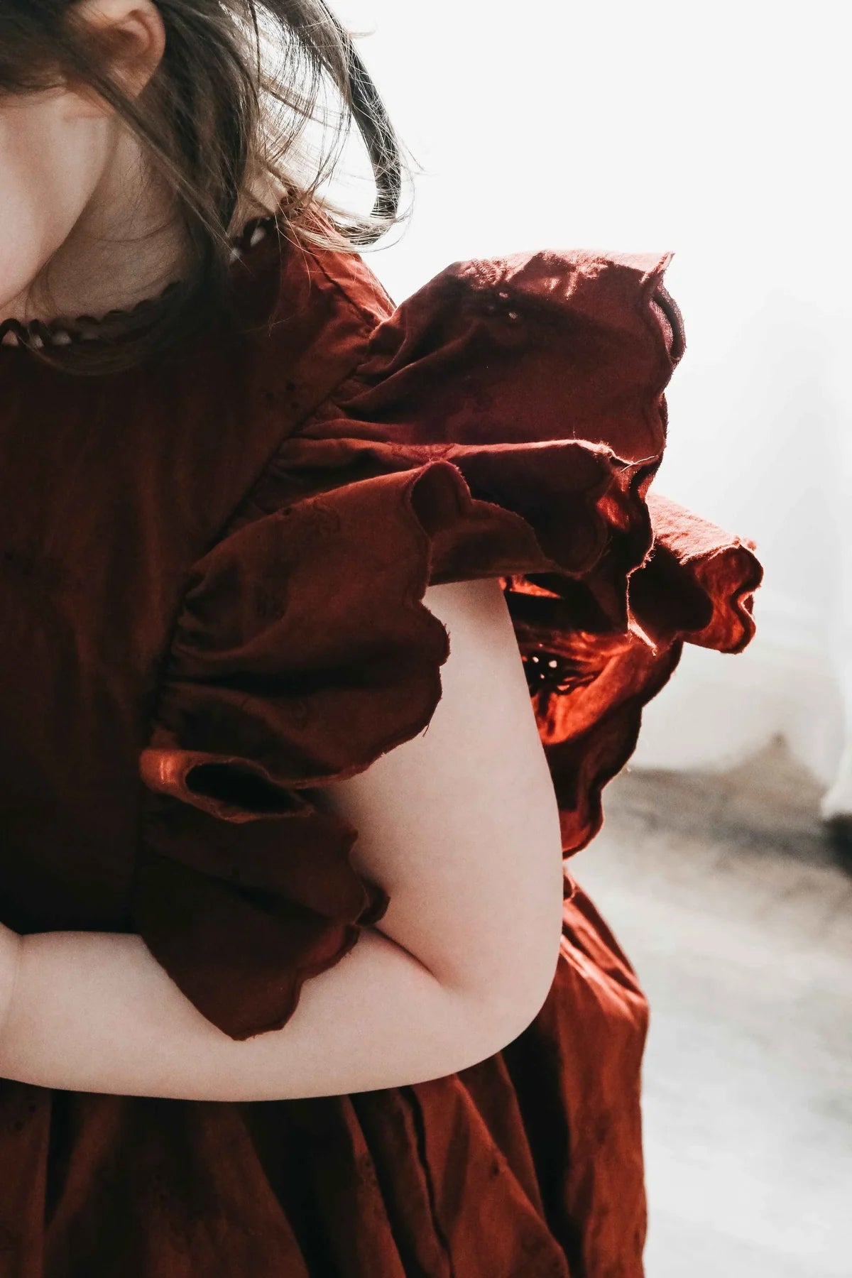 Bencer&Hazelnut Holly Red Playsuit / Dress -PREORDER