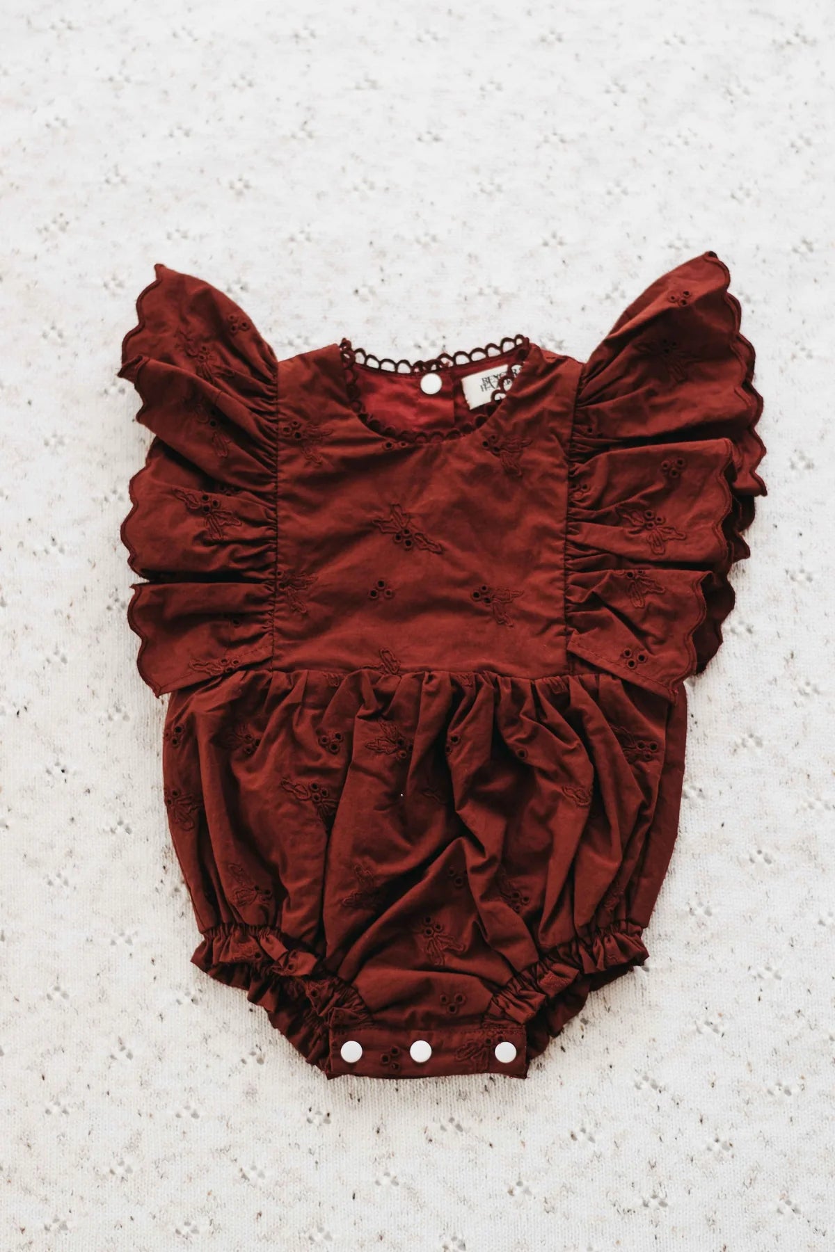 Bencer&Hazelnut Holly Red Playsuit / Dress -PREORDER