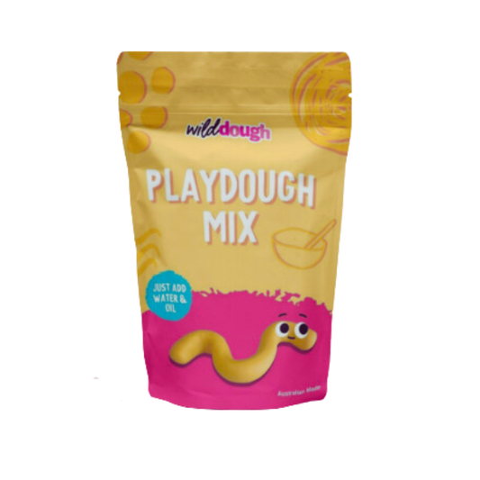 DIY Playdough Mix -  Yellow