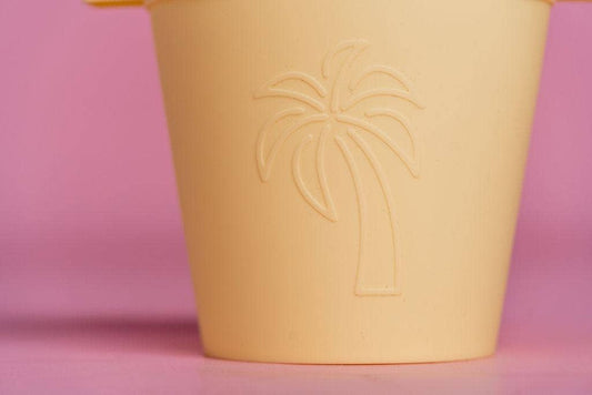 Palm beach bucket / pail: Yellow