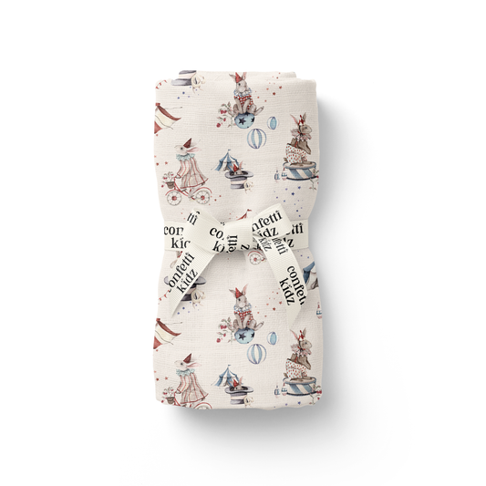 Confetti Kidz Happy Cactus Muslin Swaddle