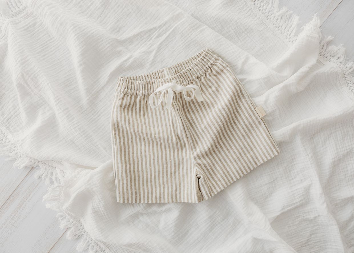 Child Of Mine - Linen Pocket Shorts