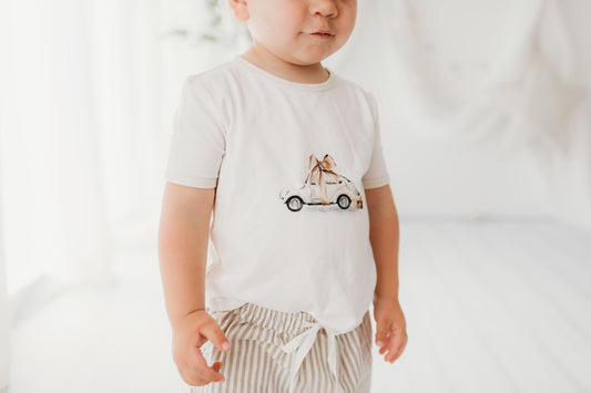 Child Of Mine - Beetle Bow Tee