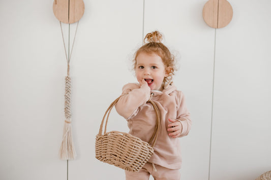 Qtoys - Cane Basket