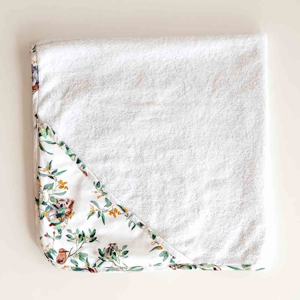 Snuggle Hunny Organic Cotton Extra Large Towel - Eucalypt
