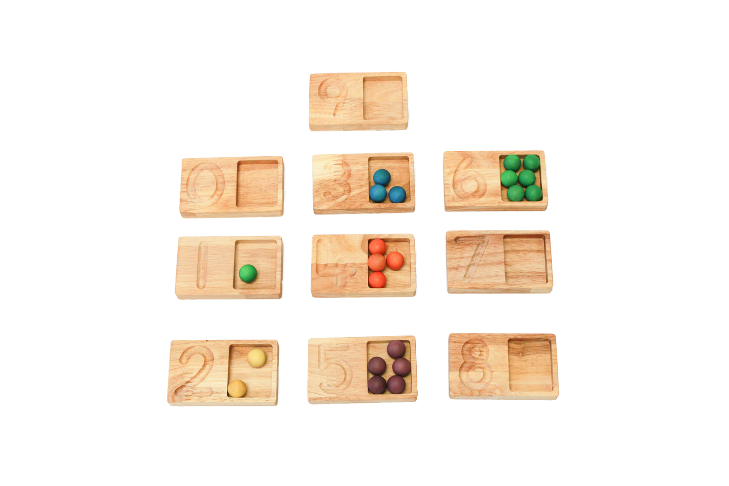 Qtoys - Counting and Writing Trays