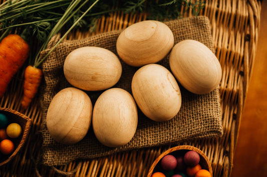 Qtoys - Jumbo Wooden Eggs
