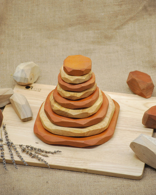 Natural Coloured Stacking Stones