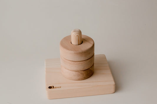 Montessori Vertical Ring Stacker
